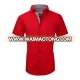 OEM Custom 100% Cotton Short Sleeve Hight Quality Men's Business Dress Shirt