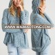 Pullover latest fashion loose fit custom oem wholesale hoodies women